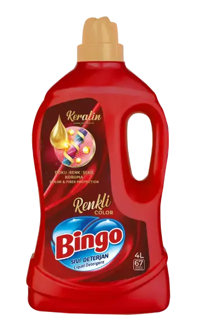 Bingo Renkli Sıvı Deterjan